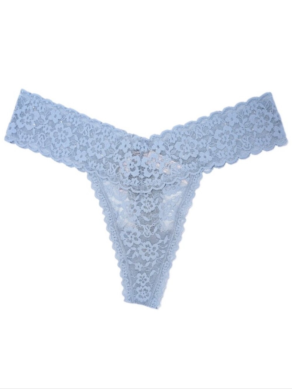 Victoria's Secret the Lacie Sparkle Thong Medium New Women Lace Panty VS sheer